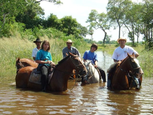 Paardrijden in de Pantanal